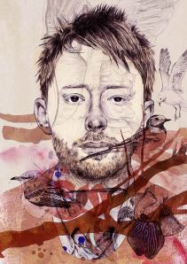 Thom Yorke by Stefan Venbroek